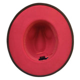 Belt Band Pointed Fedora Hat