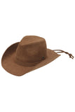 C.C Chin Straps Corduroy Cowboy Hat