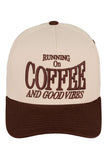 C.C RUNNING ON COFFEE AND GOOD VIBES Trucker Cap