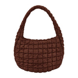 Quilted Puffer Shoulder Crossbody Bag