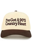 C.C I'VE GOT A 90'S COUNTRY HEART Two Tone Trucker Hat