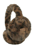 C.C Leopard Pattern Faux Fur Suede Earmuff