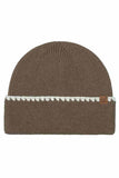 C.C Solid with Stitch Lined Cuff Beanie Winter Hat