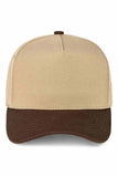 C.C Two Tone Cotton Plain Trucker Cap