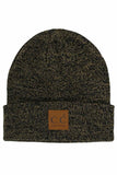 C.C Unisex Classic Basic Solid Color Beanie