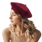 Solid Beret Hat