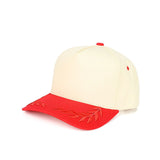 C.C Captain Oak Leaves Embroidered Trucker Cap