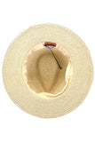 C.C Women's Lurex Paper Straw Panama Sun Hat