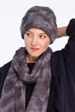C.C Women's Tie Dye Beanie Hats With Rubber Patch
