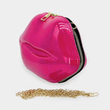 Lip Shape Clutch/Crossbody Bag