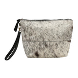 Animal Patterned Genuine Leather Clutch Bag