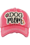 DOG MOM VINTAGE BASEBALL CAP
