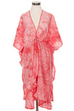 C.C TIE DYE BEACH COVERUP