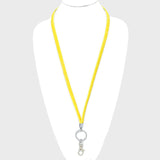 Blinged Keychain & ID Holder Necklace