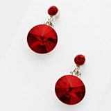 Genuine Crystal Drop Earrings