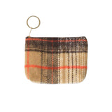 Plaid Check Coin Card Purse