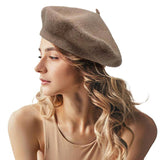 Solid Beret Hat