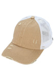 C.C Women's Baseball Ponytail Cap