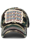 HOWDY VINTAGE BASEBALL CAP