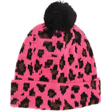 Baby Leopard Single Pom C.C Beanie