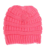 Kids Solid Fuzzy Lined C.C Beanie
