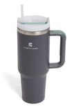 Solid Color 40oz Handle Tumbler
