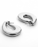 Clara Chunky Gold Hoop Earrings Gold
