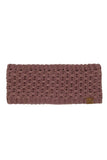 C.C Cross Cell Stitch Knit Winter Headwrap