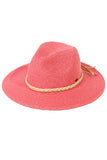 C.C Women's Straw Panama Hat Sun