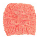 Kids Solid Classic C.C Beanie Tail