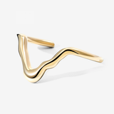 Danielle Sculptural Gold Bracelet