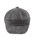 C.C Solid Knitted Newsboy Cap Winter Hat