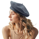 Solid Beret Hat