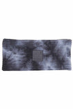 C.C Tie Dye Headband With Rubber Patch Headwrap Earmuffs