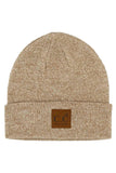 C.C Unisex Classic Basic Solid Color Beanie