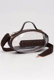 Foot Ball Shape Transparent Clear Stadium Bag