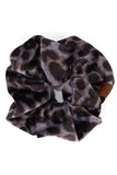 C.C Leopard Velvet Scrunchies