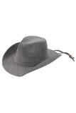 C.C Chin Straps Corduroy Cowboy Hat
