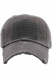 Women's American Flag Vintage Baseball Cap 4th of July