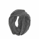 KIDS Solid Cable Knit C.C Infinity Scarf