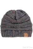 C.C Confetti Cable Knit Beanie