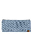 C.C Cross Cell Stitch Knit Winter Headwrap