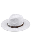 C.C Vegan Felt Metal Logo Heather Color Hat