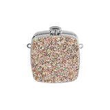 Square Glitter Mini Clutch Bag Crossbody Bag