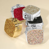 Square Glitter Mini Clutch Bag Crossbody Bag