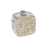 Square Glitter Mini Clutch Bag Crossbody Bag