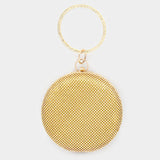 Bling Round Evening Tote / Crossbody Bag