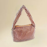 Rhinestone Bling Studded Mini Shoulder Crossbody Bag