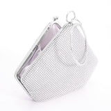 Bling Angled Evening Tote / Crossbody Bag