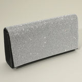 Bling Studded Evening Clutch Bag / Crossbody Bag